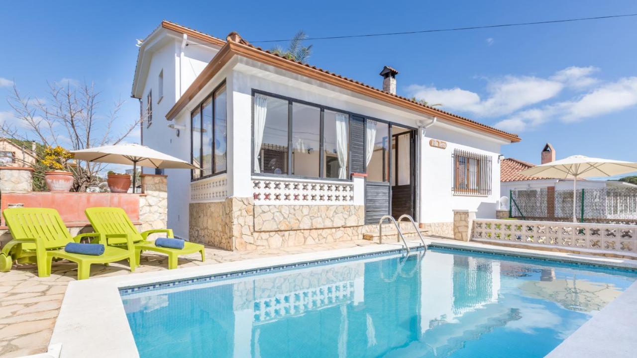 Villa Tensi Blanes Esterno foto